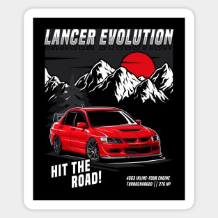 Mitsubishi Lancer Evo VIII (Lancer Evolution) Sticker